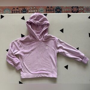 GAP kids|Big girl pastel lavender hoodie sweatshirt in super soft fleece••Size 8